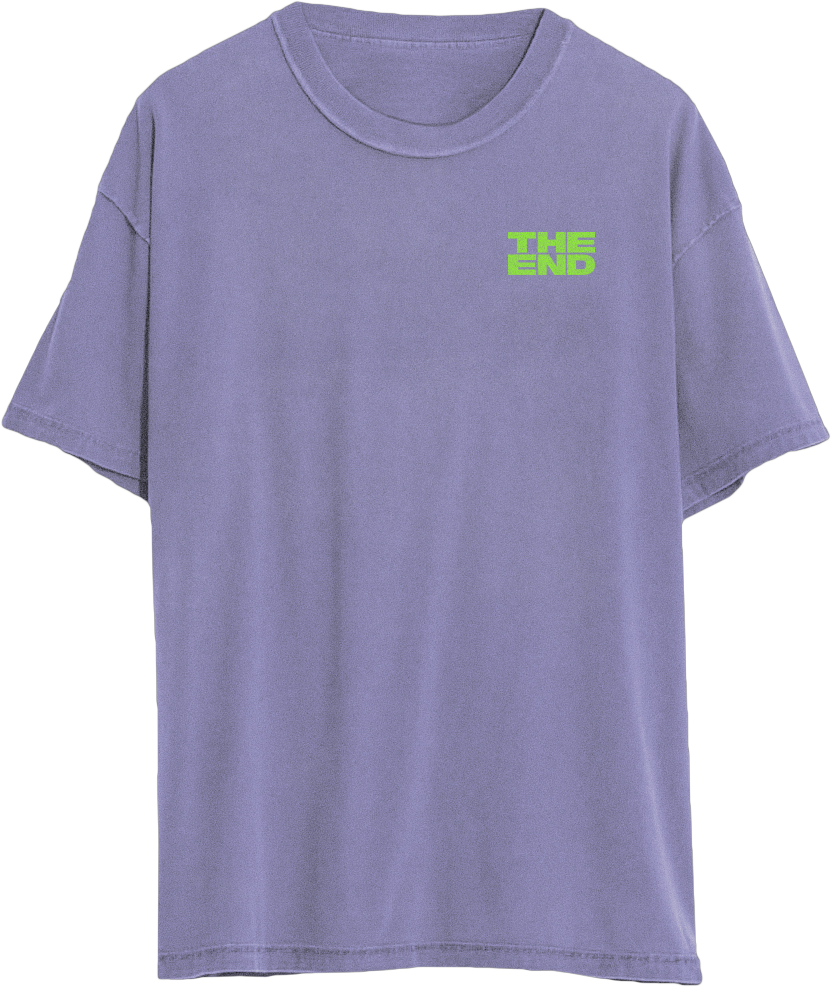 90s Logo Tee Purple