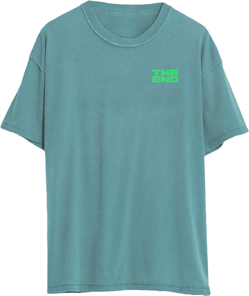 90s Logo Tee Light Green