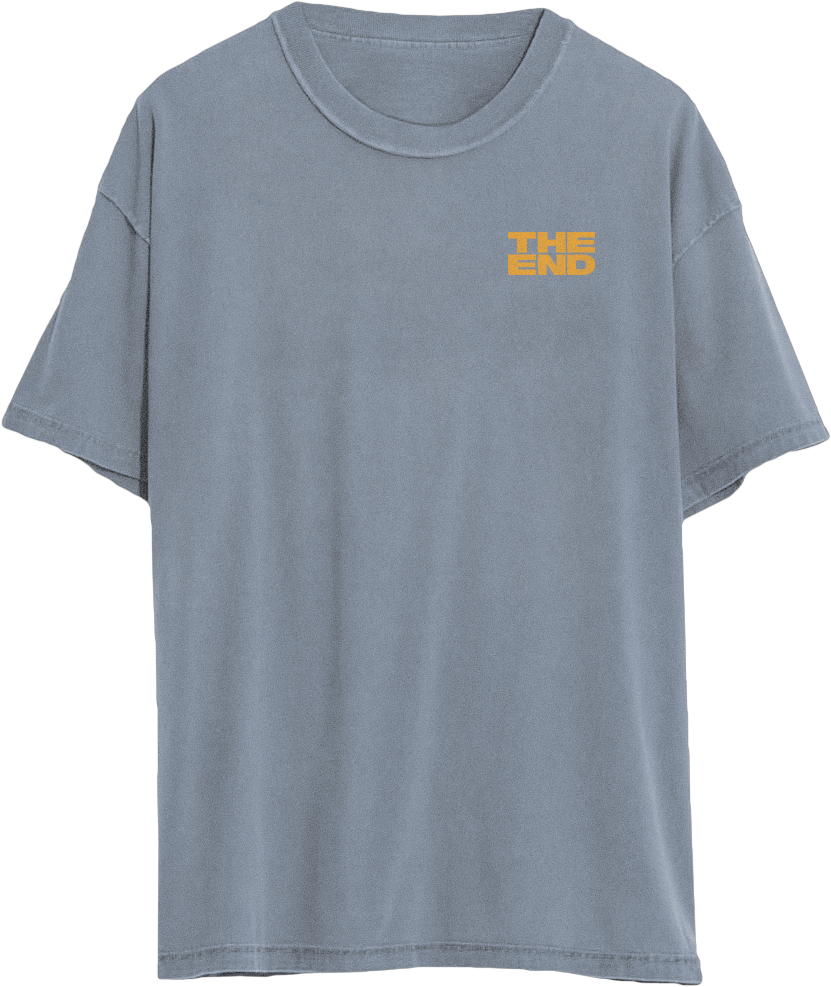 90s Logo Tee Faded Grey