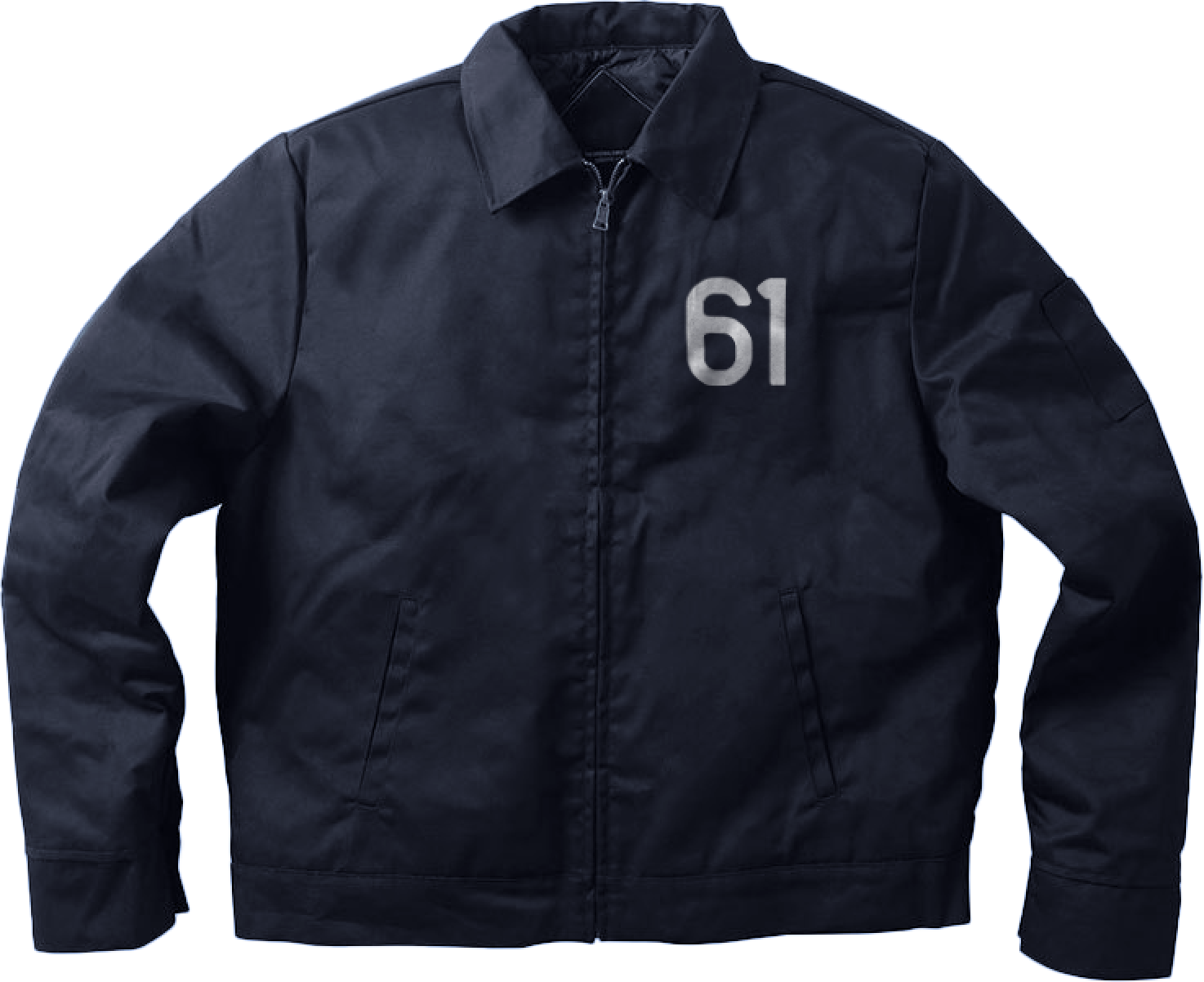 Navy Windbreaker