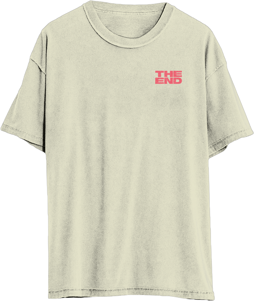 Beige Logo Tee