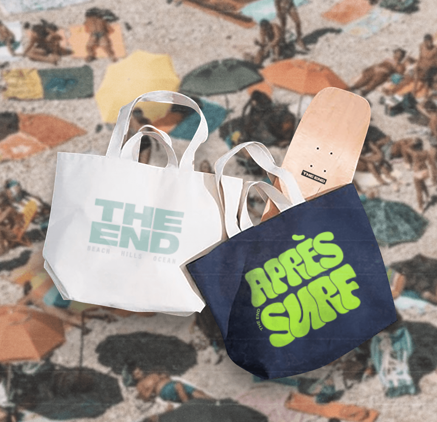 Apres Surf Totes