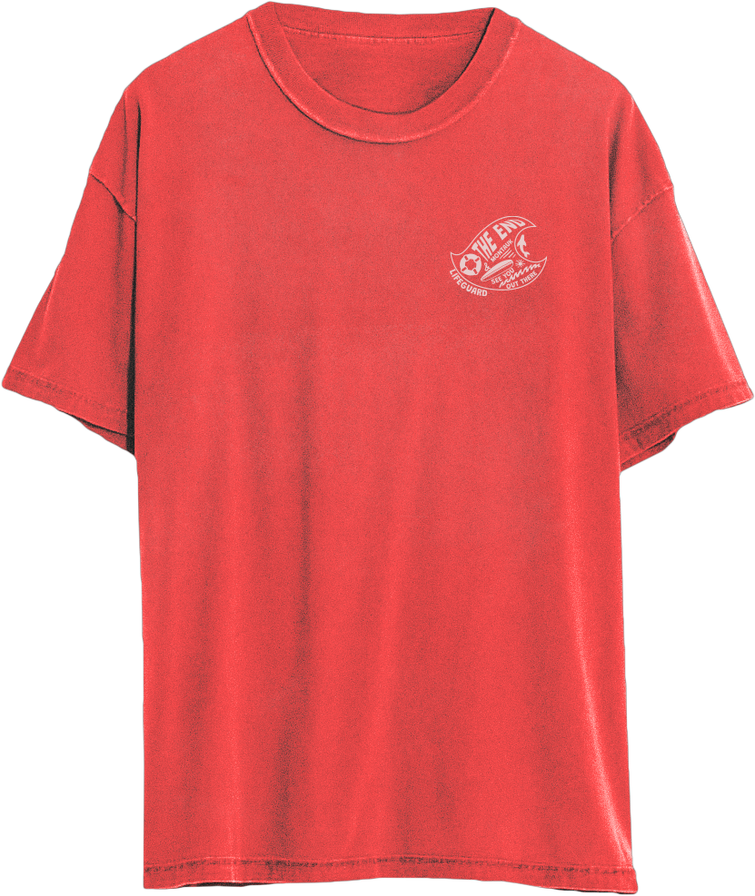 Classic Red LG Logo Tee